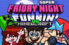 Super Friday Night Funkin vs minecraft